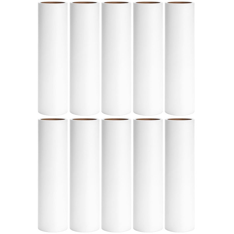 Floor Lint Roller Refills 945 inch Pet Hair Sticky Roller Refills for 94 inch to 95 inch Large Lint Rollers Great Value Bulk Pack of 10 Rolls Extra Sticky 600 Sheets Total